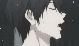 忧郁漫画男,内心世界的独白